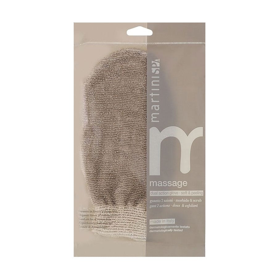 Мочалка-рукавичка подвійної дії MARTINI SPA Soft &amp; Peeling Dual Action Glove (4303MMM)